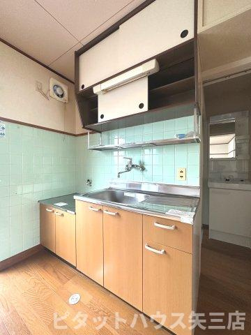 豊川コーポのキッチン|キッチンです