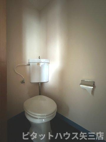 豊川コーポのトイレ|トイレもきれいです