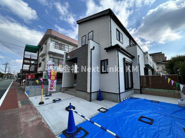 ハートフルタウン／中央区菅原町／１号棟の外観|人気エリア。白山小学校まで徒歩３分。事前審査もまとめて弊社へお任せください。資金計画も無料作成。