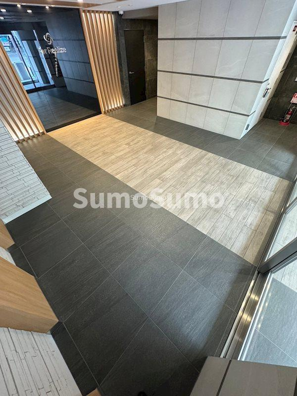 大阪市西区川口３丁目の賃貸マンションのエントランス