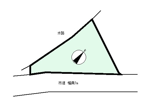 S1565G　高馬土地の土地図