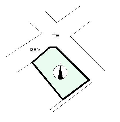 S1607G　東中土地の土地図