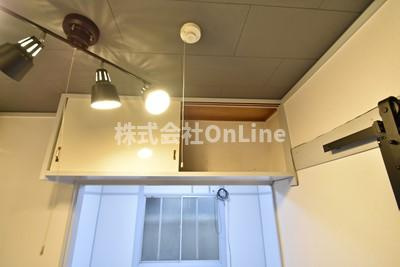 八尾市黒谷４丁目の一戸建ての収納