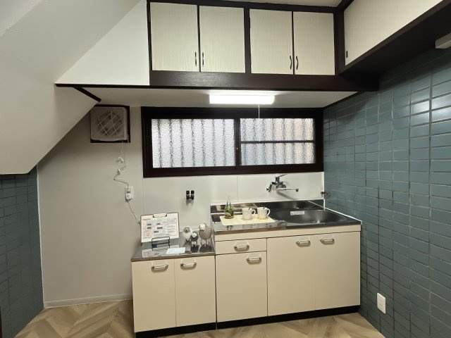 城北本町戸建のキッチン