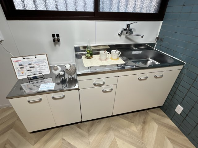 城北本町戸建のキッチン