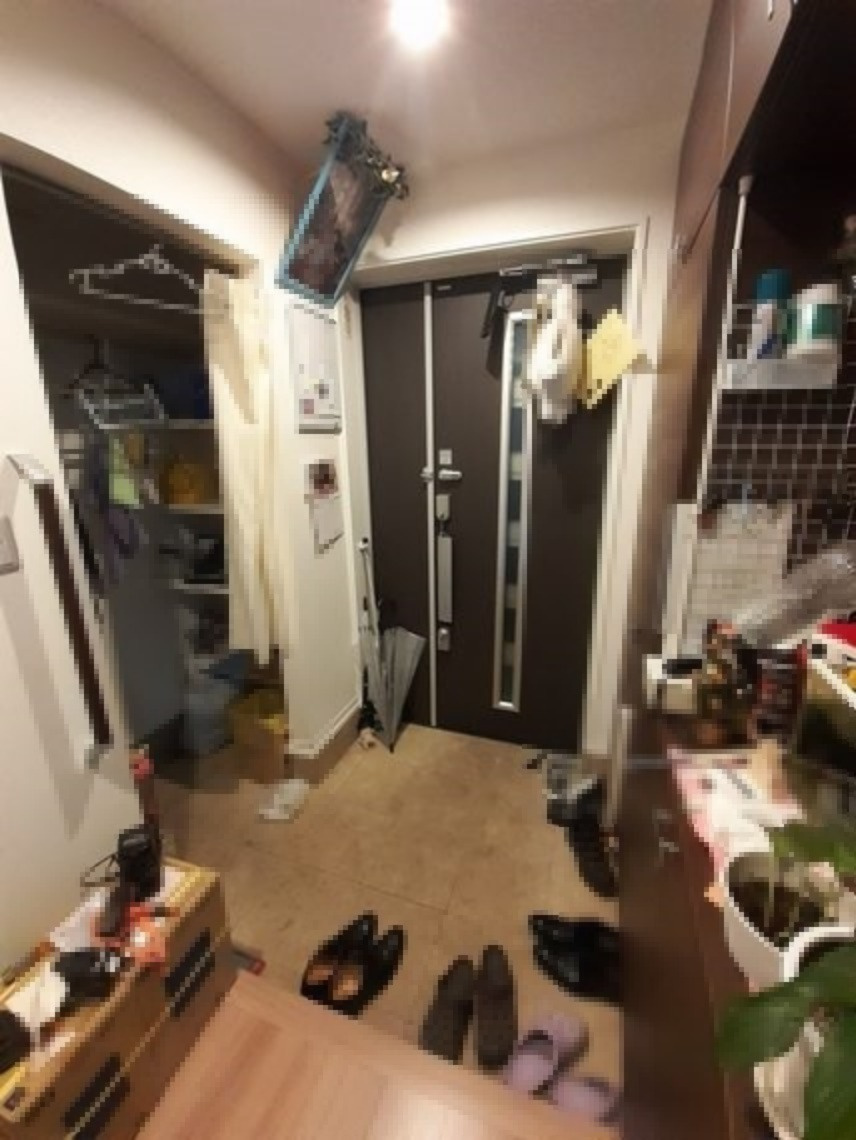 祠峯三丁目戸建の玄関|毎日通る玄関はこちらです