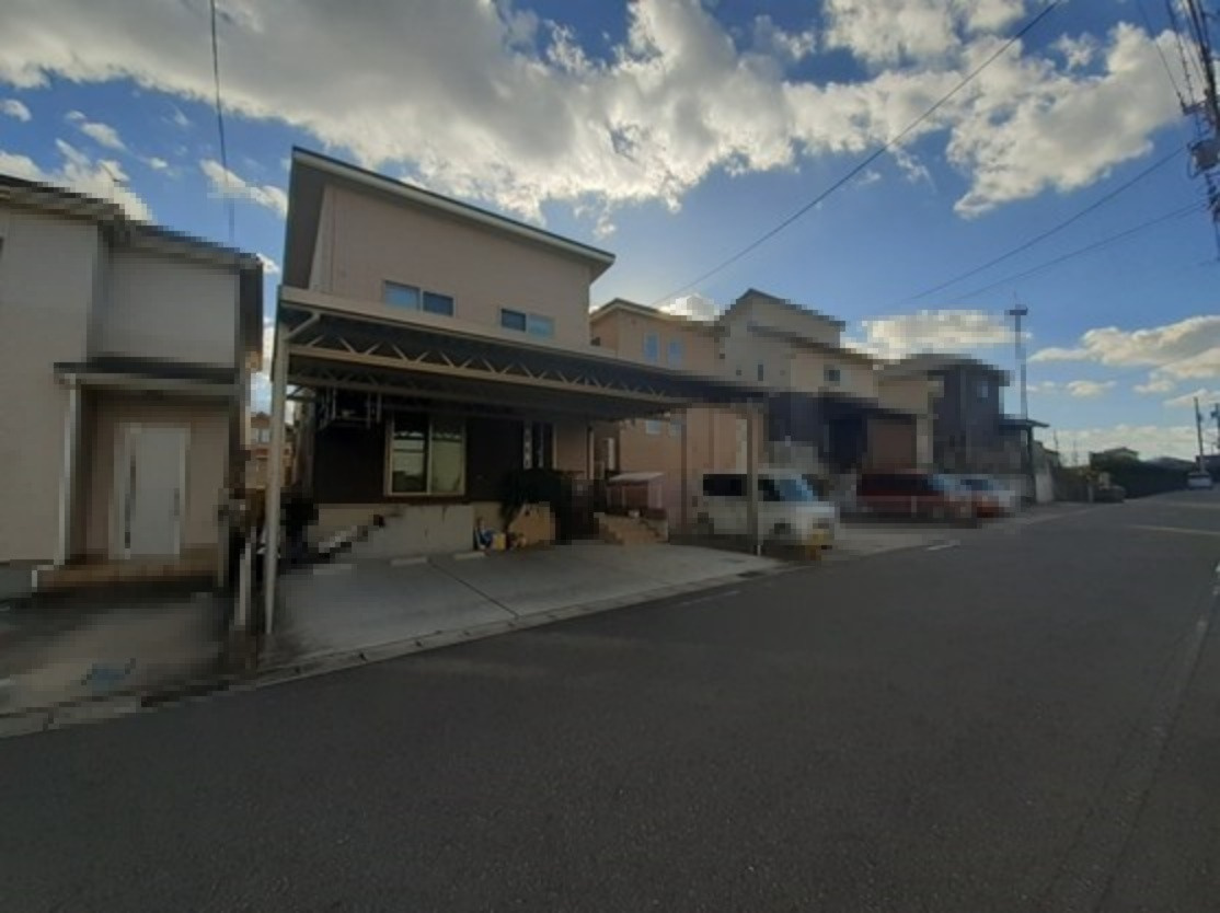 祠峯三丁目戸建の前面道路含む現地写真|前面道路含む現地写真です