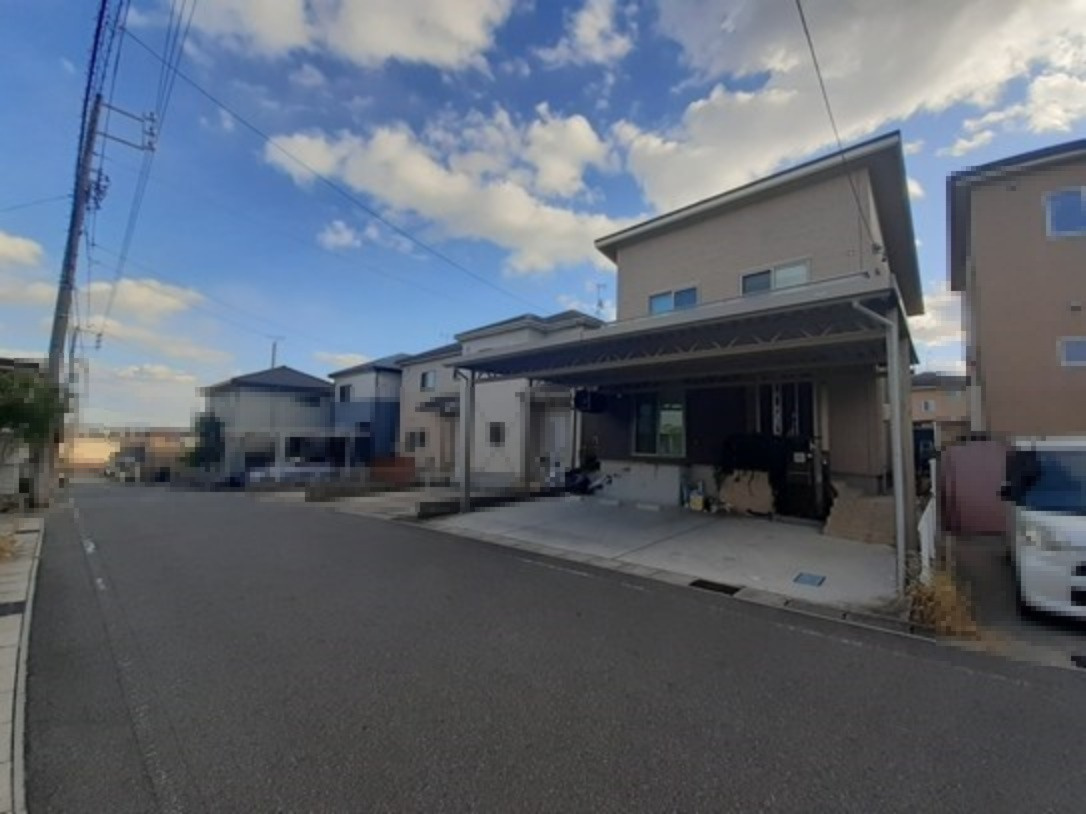 祠峯三丁目戸建の前面道路含む現地写真|前面道路含む現地写真です