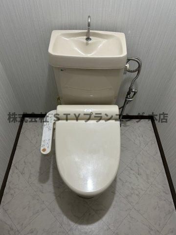 仲介手数料０円！サンシャイン青木のトイレ