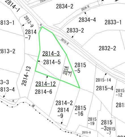 【土地図】 | 敷地ひろびろ60.8坪！　建築条件なし！