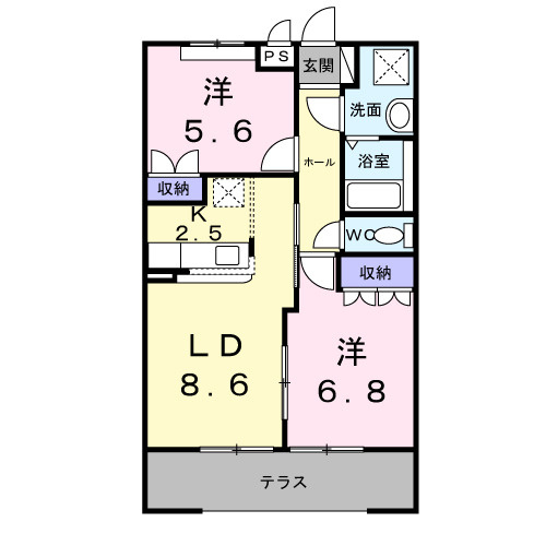 レジデンスディスコの間取り