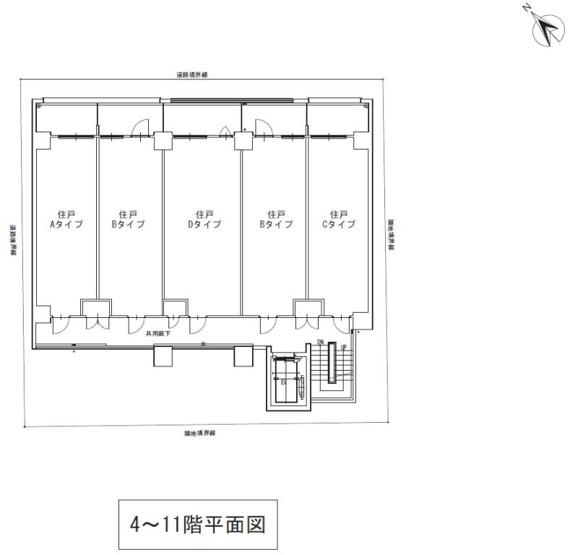 【区画図】 | Mys Casetta Hakata　★プライスホームなら仲介手数料が大幅割引価格です★