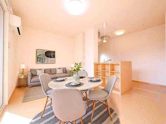 カサベルデ暖華の居間・リビング|おしゃれな居間です