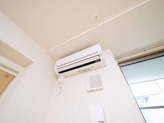 カーサ　アリエッタの設備|エアコン完備で、年中快適にお過ごし頂けます。