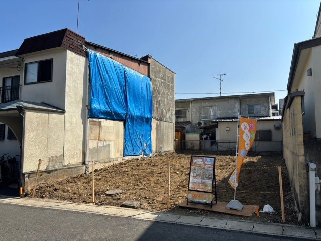 西野山中鳥井町　建築条件無土地の前面道路含む現地写真|【現地の様子】