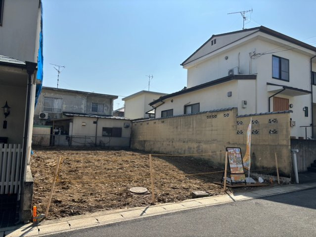 西野山中鳥井町　建築条件無土地の前面道路含む現地写真|【現地の様子】