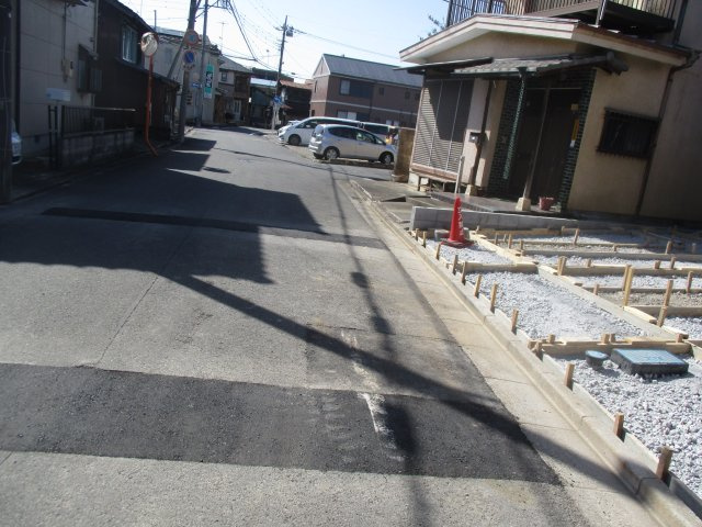 行田市天満　の前面道路含む現地写真|現地前面道路（2025年03月14日）撮影