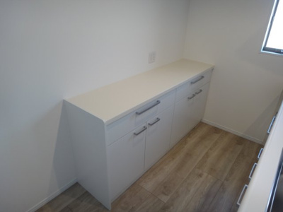 【収納】 | ティアメゾン | キッチンの便利な収納スペースです