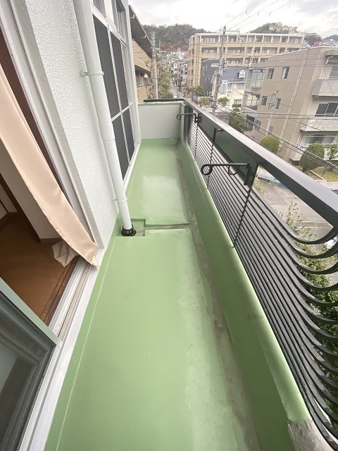 ドゥエリング北夙川のバルコニー