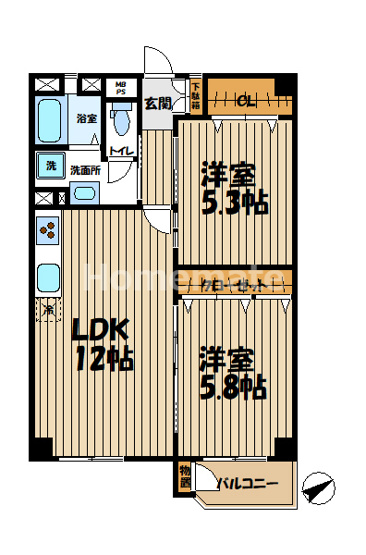 【間取り】 | 湘南深沢マンション