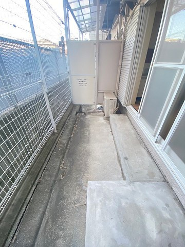 西宮グリーンハイツⅠのバルコニー