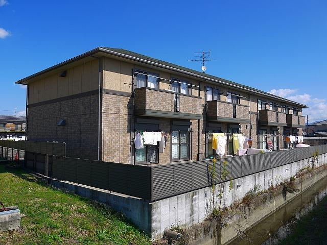 エスポワールTENNOUの外観|外観は落ち着いています