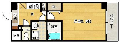 【間取り】 | ヴェリテ新大阪