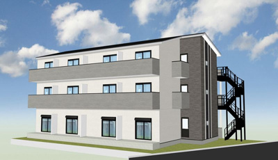 【外観パース】 | アザーレディオン小田急相模原 （ アザーレディオンオダキュウサガミハラ）