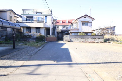 【外観】 | 久喜市古久喜土地 | 前面道路（北西方向）