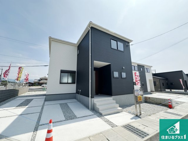 桜井市大豆越　第6期　新築一戸建ての外観|安心の10年保証！外観を美しく保ち、雨水で汚れを落とします！気になることがありましたら、お気軽にお問い合わせください！