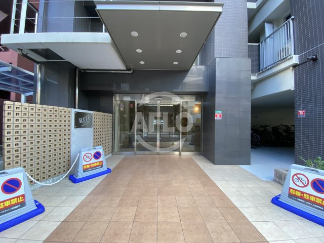 リッツ難波パークサイドのエントランス|リッツ難波パークサイド　エントランス