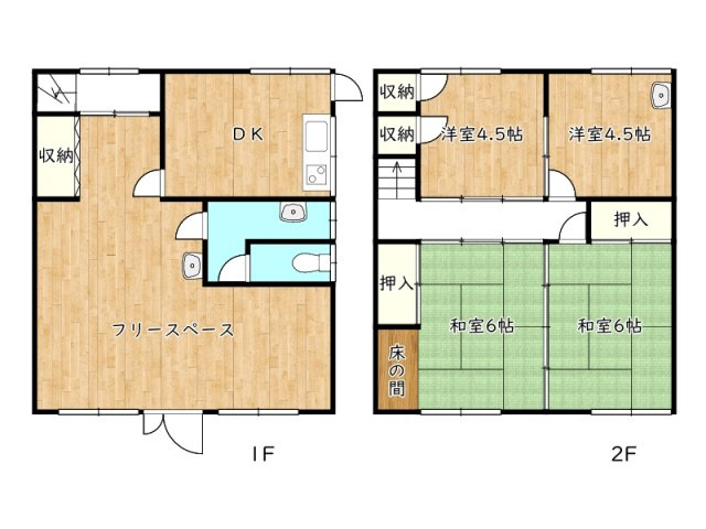 【間取り】 | 姫路市白浜町／中古戸建／