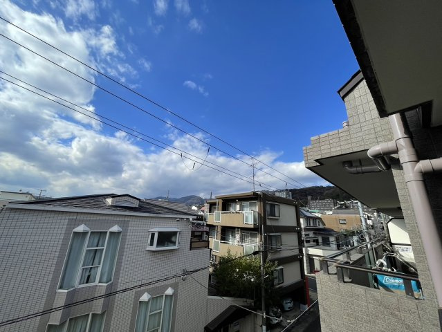 ファミール岡本の展望|北西側眺望