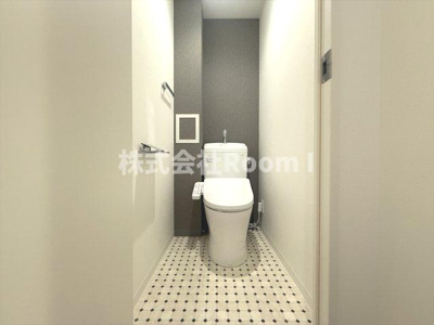 【トイレ】 | ヴェルレジデンス天満 | ゆったりとした空間のトイレです