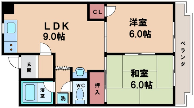 【間取り】 | 恒信ハイツ
