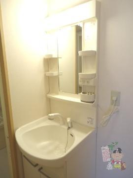 ラ・パルテール新屋敷　Ⅰの洗面所|洗面