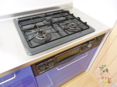 ラ・パルテール新屋敷　Ⅰの設備|ガスコンロ