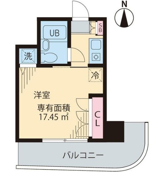 ベイステート安間の間取り