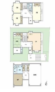 【間取り】 | 西宮市苦楽園二番町　中古戸建