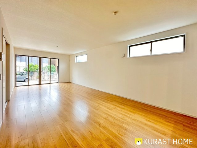 京都市西京区大原野紅葉町　新築戸建の居間・リビング