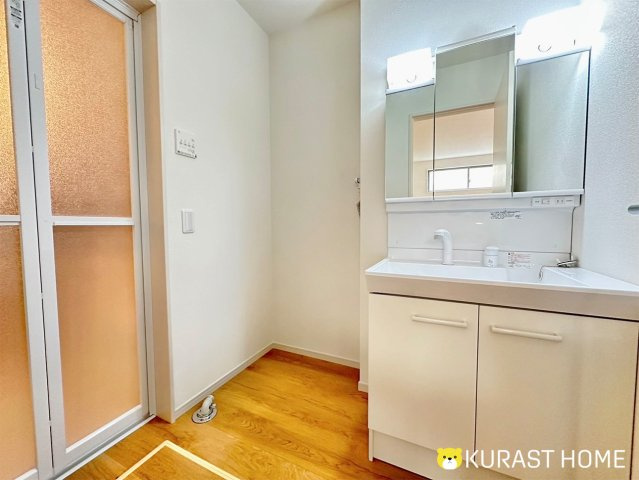 京都市西京区大原野紅葉町　新築戸建の洗面所