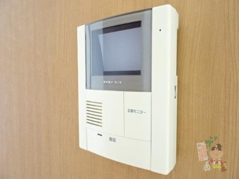 リッセ小幸田のセキュリティ|カメラ付インターホン