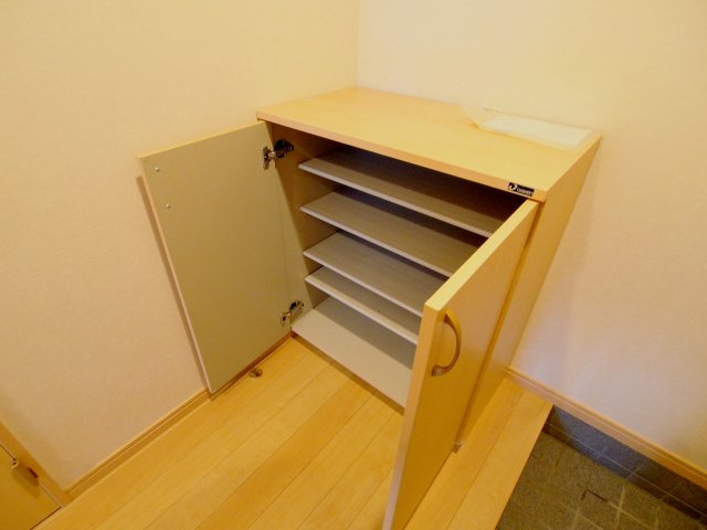 サンハイツの玄関