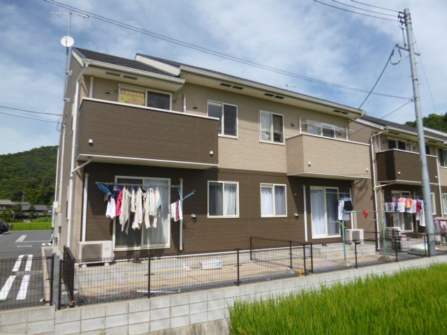 倉敷市福田町古新田のアパート