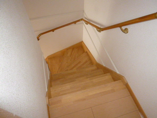 倉敷市福田町古新田のアパートの内装