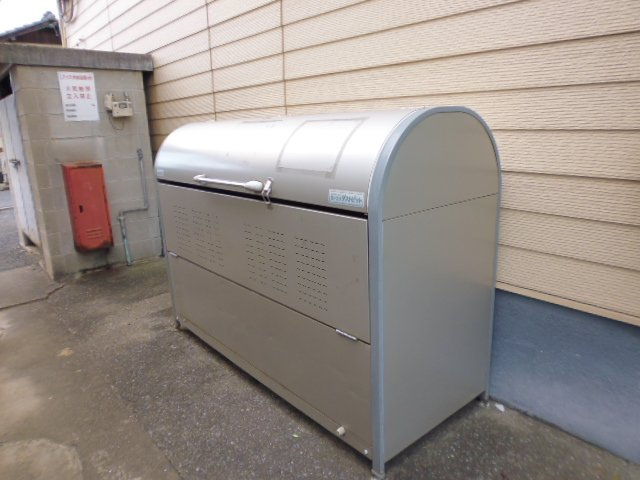 倉敷市連島町鶴新田のアパートのその他共用部分|敷地内専用ゴミステーション