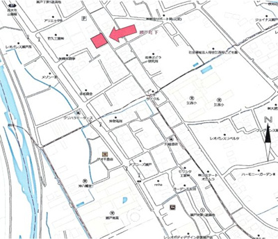 【地図】 | 瀬戸町下土地A号地