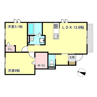 【間取り】 | Wing　Court B