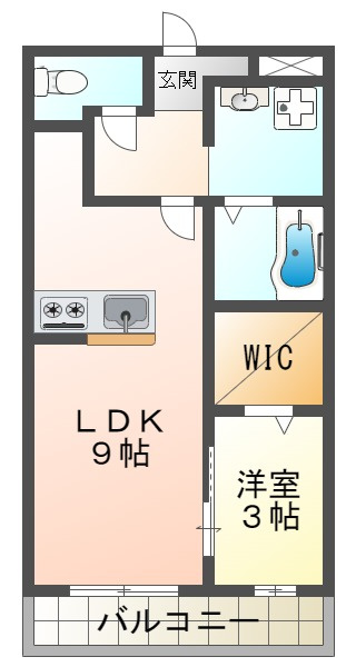 リヴェールの間取り