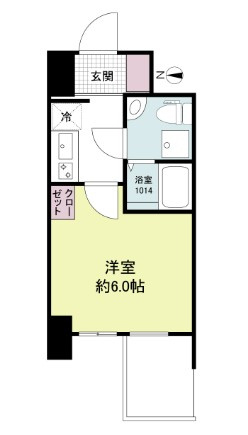 セレニテフラン新大阪の間取り